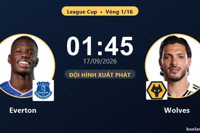 TRỰC TIẾPTrực tiếp Everton vs Wolves: Everton kiểm soát bóng nhưng bế tắc tìm bàn thắng