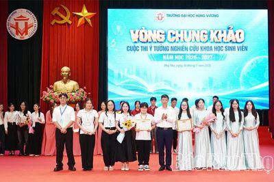 Chung khảo Cuộc thi Ý tưởng nghiên cứu khoa học sinh viên năm học 2026-2027