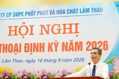 Công ty Cổ phần Supe Phốt phát và Hóa chất Lâm Thao đối thoại định kỳ năm 2026