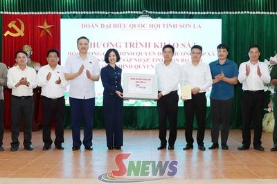 Khảo sát kết quả vận hành chính quyền cấp xã sau sáp nhập, sắp xếp tinh gọn bộ máy tại xã Phiêng Pằn