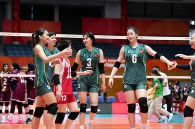 ASIAD 20: Tuyển bóng chuyền nữ Việt Nam thắng áp đảo Qatar ngày ra quân