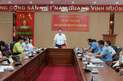 Phú Thọ: Phát huy vai trò báo chí trong thúc đẩy phát triển kinh tế - xã hội