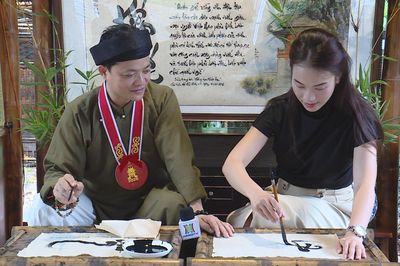 Chạm vào chiều sâu văn hóa với "Nét chữ An Nhiên"