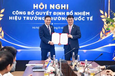 PGS.TS Nguyễn Anh Tuấn làm Hiệu trưởng Trường Quốc tế