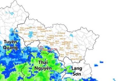 Cảnh báo dông, lốc, sét, mưa đá và mưa lớn cục bộ