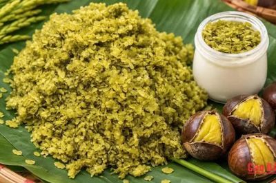 Dẻo thơm hạt cốm mùa Thu miền non nước