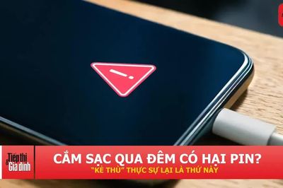 Thường xuyên cắm sạc điện thoại, thứ thực sự làm pin nhanh xuống cấp là gì?