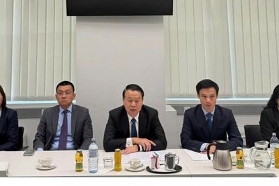 Thứ trưởng Nguyễn Đức Chi làm việc với Cơ quan Giám sát Thị trường Tài chính Áo