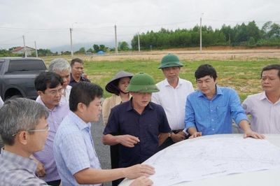 Quảng Trị: Kiểm tra Dự án di dời dân khẩn cấp ra khỏi vùng sạt lở núi, sạt lở bờ sông Gianh