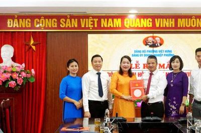 Phường Việt Hưng đẩy mạnh phát triển đảng viên trong cộng đồng doanh nghiệp