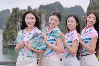 Thí sinh Hoa hậu Việt Nam 2026 trải nghiệm kỳ quan vịnh Lan Hạ bằng du thuyền