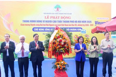 Phát động Tháng hành động vì người cao tuổi thành phố Hà Nội năm 2026