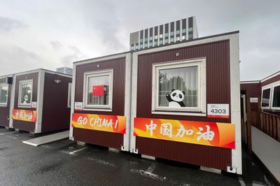 Nhật Bản dùng container làm nhà ở cho VĐV ở ASIAD 20