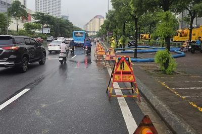 Hà Nội đã dứt mưa, còn 10 điểm úng ngập