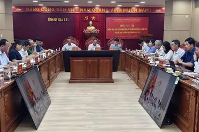 Thông qua dự thảo báo cáo kết quả kiểm tra (đợt 3) đối với Ban Thường vụ Tỉnh ủy Gia Lai