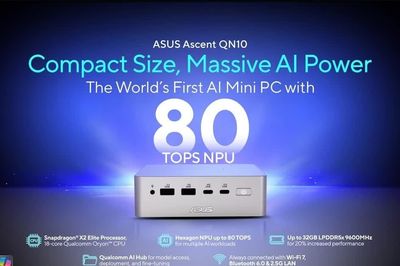 Asus tung Mini PC chuyên AI cục bộ với chip Snapdragon X2 Elite 18 nhân