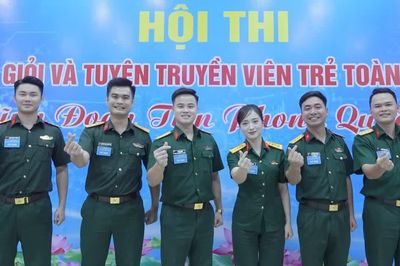 Vinh danh 6 thủ lĩnh Đoàn xuất sắc nhất hội thi toàn quân