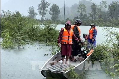 Theo dõi chặt chẽ mực nước các sông Bắc Bộ, Thanh Hóa. sơ tán người dân đến nơi an toàn