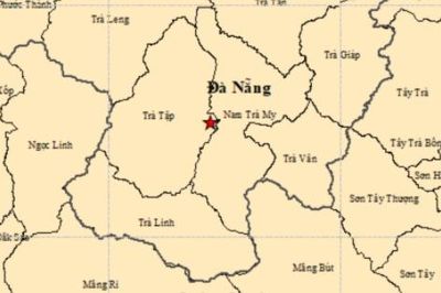 Đà Nẵng: Liên tiếp xảy ra 3 trận động đất tại miền núi