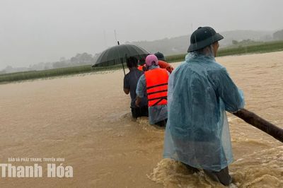 Xã Điền Lư thiệt hại nhiều về nông nghiệp và hạ tầng giao thông