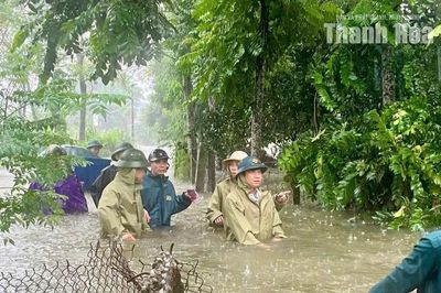 Xã An Nông chủ động ứng phó, khắc phục ảnh hưởng mưa lớn, ngập lụt