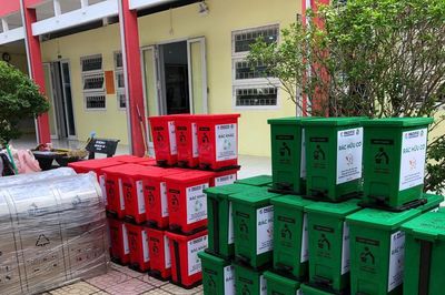 Triển khai giảm rác thải nhựa trong trường học tại phường An Hải