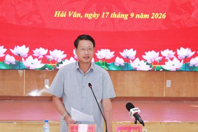 Phường Hải Vân cần chú trọng khai thác tốt tiềm năng công nghiệp, thương mại và du lịch