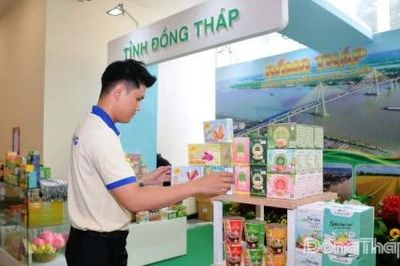 Đồng Tháp trưng bày, giới thiệu sản phẩm, hàng hóa đặc trưng tại TP. Hồ Chí Minh