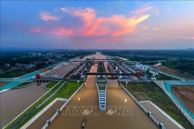 Kênh đào Bình Lục mở tuyến vận tải mới giữa Trung Quốc và ASEAN
