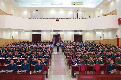 Trường Sĩ quan Không quân hướng nghiệp cho học viên tuyển sinh năm 2026