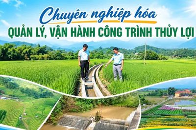 Chuyên nghiệp hóa quản lý, vận hành công trình thủy lợi