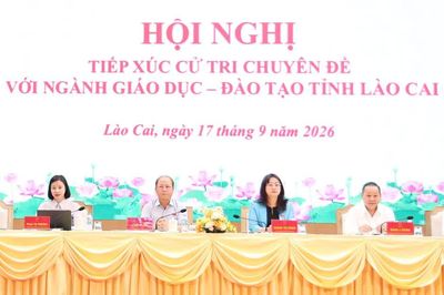 Cử tri ngành giáo dục kiến nghị nhiều vấn đề liên quan