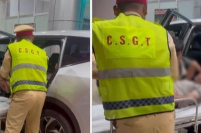CSGT Lâm Đồng dẫn đường ưu tiên 30 km đưa bệnh nhân nguy kịch đi cấp cứu
