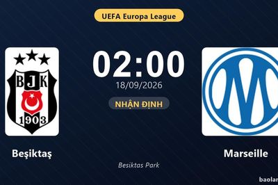 Nhận định Beşiktaş vs Marseille: Điểm nóng cuộc đua tốp đầu