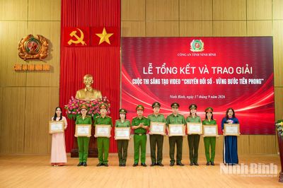 Trao giải cuộc thi sáng tạo video “Chuyển đổi số - Vững bước tương lai”