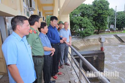 Ninh Bình chủ động ứng phó với mưa lũ