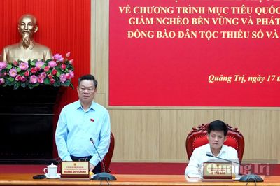 Đẩy nhanh tiến độ và giải ngân các chương trình mục tiêu quốc gia