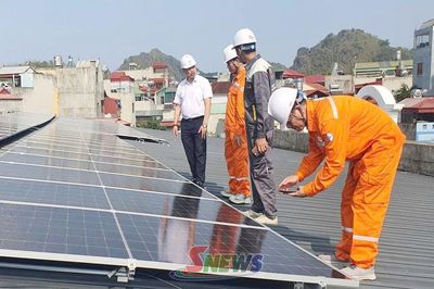 Khai thác nguồn năng lượng từ mái nhà