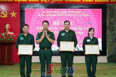 Diễn tập chiến đấu phòng thủ xã Tường Hạ năm 2026