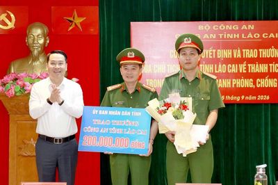 Ban chuyên án triệt phá đường dây lừa đảo hơn 1.500 tỷ đồng nhận thưởng nóng