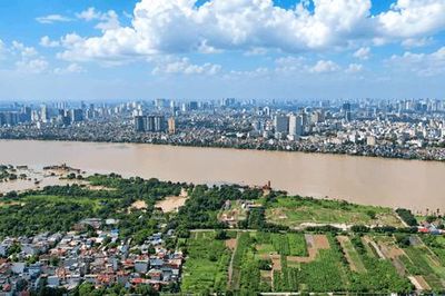 Sông Hồng trong không gian phát triển mới của Hà Nội