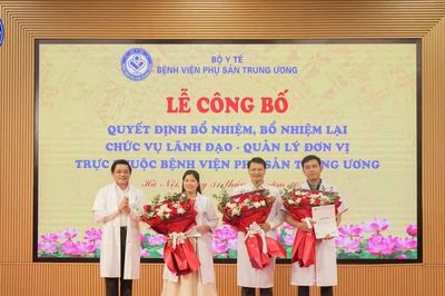 Bệnh viện Phụ Sản Trung ương kiện toàn đội ngũ lãnh đạo – tạo động lực mới cho sự phát triển