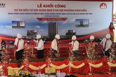 Cần Thơ khởi công hai dự án trọng điểm nhà ở xã hội và bệnh viện