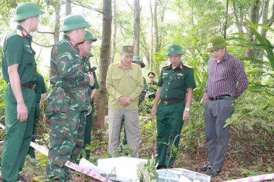 Xác định hai vị trí nghi có mộ liệt sĩ tại bắc đèo Hải Vân