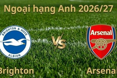 Nhận định, dự đoán trận đấu Brighton vs Arsenal: Cuộc đối đầu đáng chờ đợi