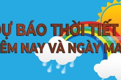 Dự báo thời tiết đêm hôm nay và ngày mai (19/9): Bắc Bộ nhiều mây; Nam Bộ chiều tối mưa vừa, cục bộ mưa to