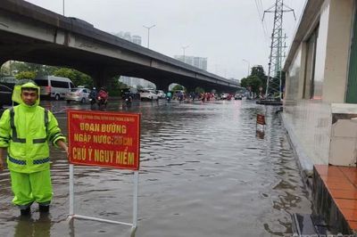 Tính toán dài hạn để chống ngập cho Thủ đô
