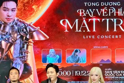 Tùng Dương sẽ tổ chức live concert 'Bay về phía mặt trời' tại sân vận động Mỹ Đình