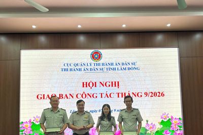 Thi hành án dân sự Lâm Đồng: Tập trung nguồn lực xử lý dứt điểm các vụ việc phức tạp, kéo dài