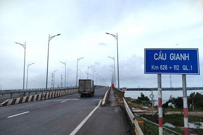 Thay gối cầu Gianh, phương tiện Bắc - Nam lưu thông trên Quốc lộ 1 thế nào?